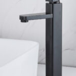 Matte Black Square Basin Mixer