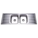Double Basin Dual Tray Sink - Model KS-SS13