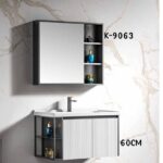 WK9063 60cm Wall-Hung Cabinet Basin