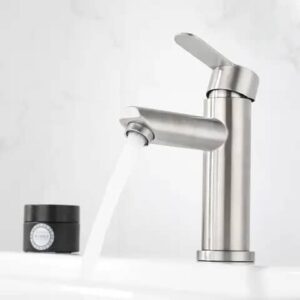 Round Straight Anti-Corrosion Basin Mixer Tap