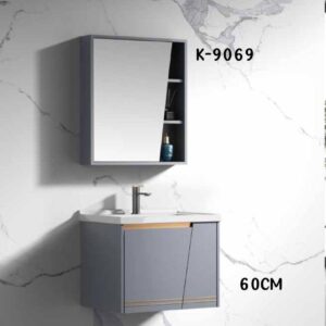 WK9069 60cm Wall-Mounted Cabinet Basin