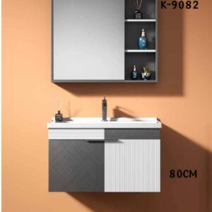 WK9082 80cm Wall-Mounted Cabinet Basin
