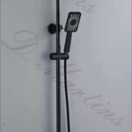 D-martin Black piano shower mixer