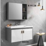 WK9128 80cm Wall-Mounted Cabinet Basin