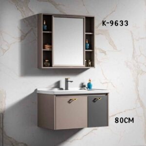WK9633 80cm Wall-Mounted Cabinet Basin