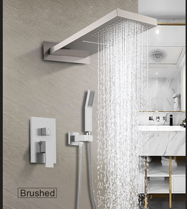 Concealed Brushed Shower Panel