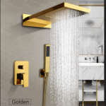 Luxury Gold Concealed Shower System