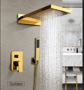 Luxury Gold Concealed Shower System