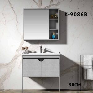 WK9086B 80cm Floor-Standing Vanity Basin Cabinet