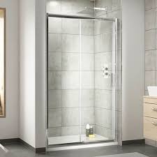 120cm Walk-In Shower Door