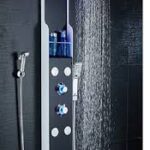 BS-PS10 LED Rainfall Shower Panel with Handheld Shower and 4 Massage Jets
