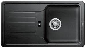 Black Single Bowl Single Tray Acrylic Sink - Model KS-AC09