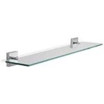 60cm Wall-Mounted Glass Shelf