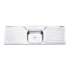 Single Basin Dual Tray Kitchen Sink - Model KS-SS09