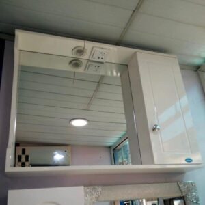 Wall-Mounted Mirror with Single Storage Cabinet - Model P10